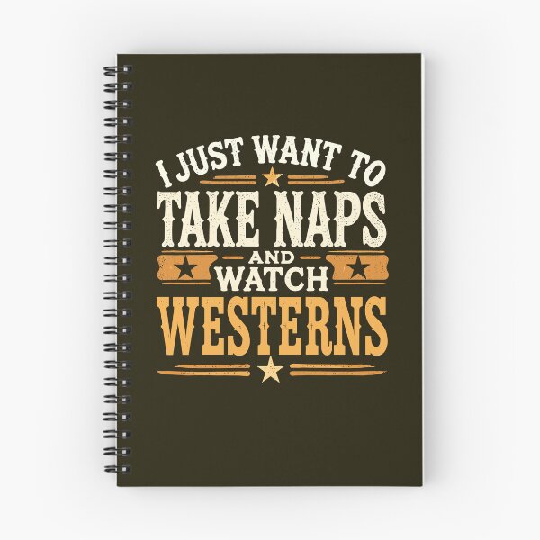 Item preview, I Just Want to Take Naps And Watch Westerns, Cowboy Boots Country Style designed and sold by bimimagic.