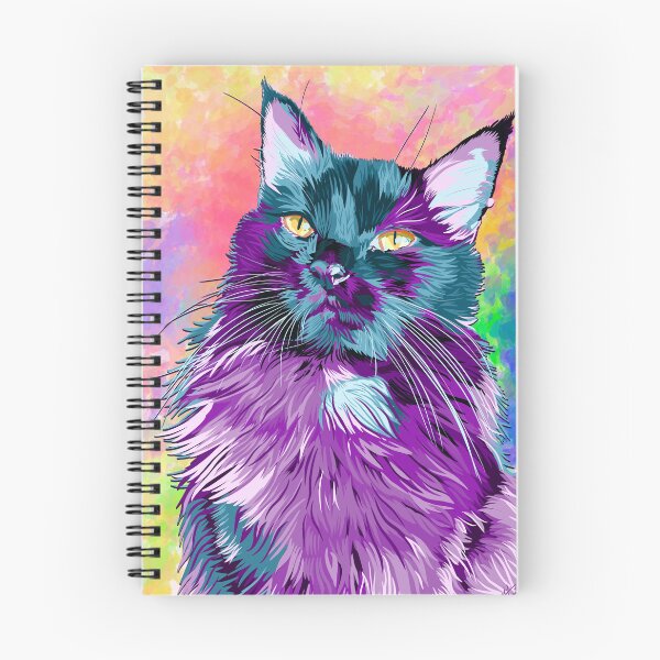 Item preview, Vibrant Black Cat Art designed and sold by Chantal Marie!.