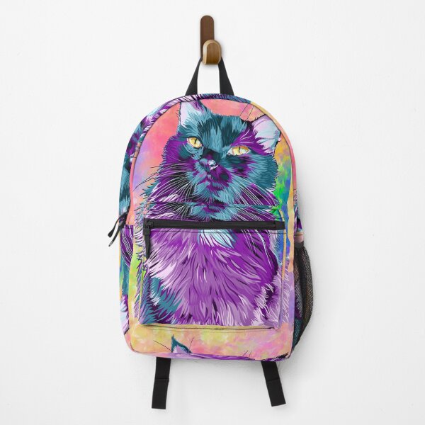 Item preview, Vibrant Black Cat Art designed and sold by Chantal Marie!.