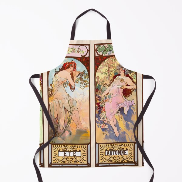 Item preview, Alfons Mucha - The Seasons (series) designed and sold by irynaartbyim.