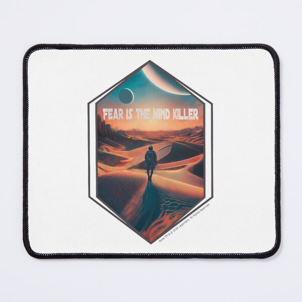 Item preview, DUNE. Fear Is The Mind Killer (white background) designed and sold by bekksa.