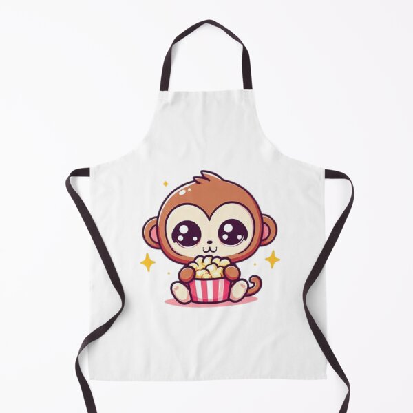 Item preview, monkey eating popcorn designed and sold by Eternalski.