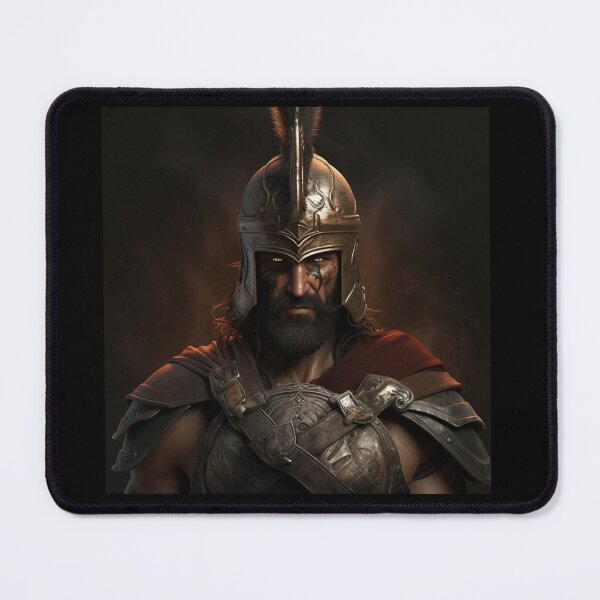 Item preview, Ancient greek warrior spartan designed and sold by SMARTKIT DESIGNAGENCY.