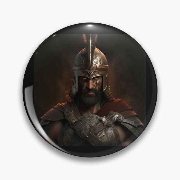 Item preview, Ancient greek warrior spartan designed and sold by SMARTKIT  DESIGNAGENCY.