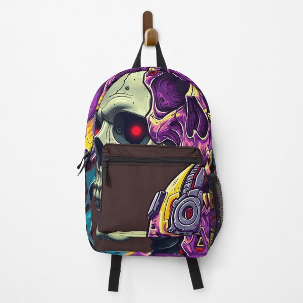 Item preview, Cyberpunk Skull Trio: Chrome, Decay, and Neon designed and sold by Thaivi Design.