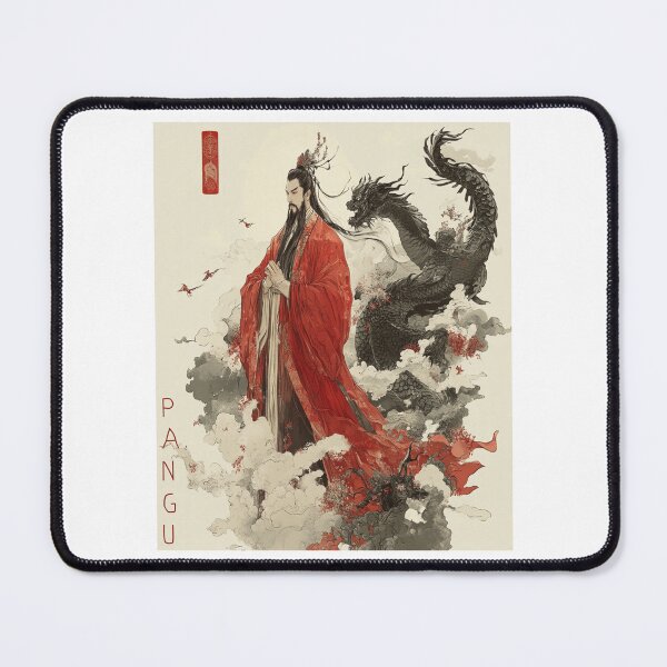 Item preview, Empower Your Space with Pangu: Bold Chinese-Inspired Art on Premium Apparel & Decor designed and sold by Ignorant-Artist.