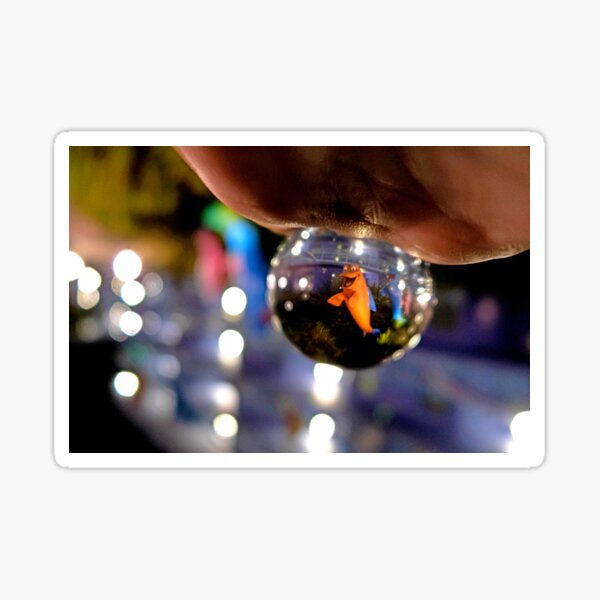 Item preview, Fish In A Ball designed and sold by ShutterbugBttns.