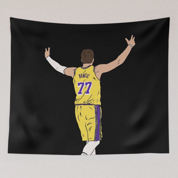 Item preview, Luka Doncic Embrace The Crowd (Los Angeles) designed and sold by RatTrapTees.
