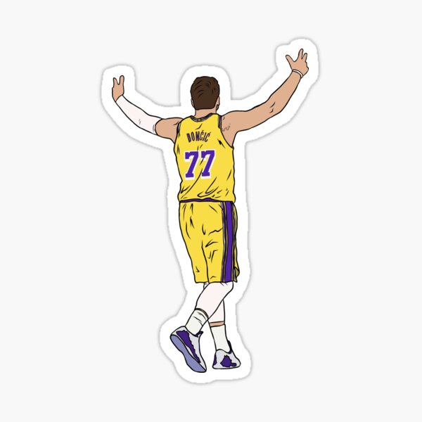 Item preview, Luka Doncic Embrace The Crowd (Los Angeles) designed and sold by RatTrapTees.