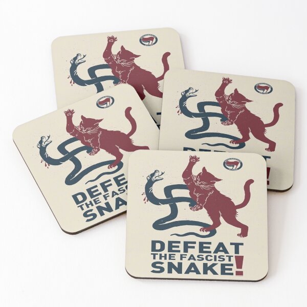 Item preview, Defeat The Fascist Snake ´´Anti-Fascist´´ designed and sold by Massimo dutti05.