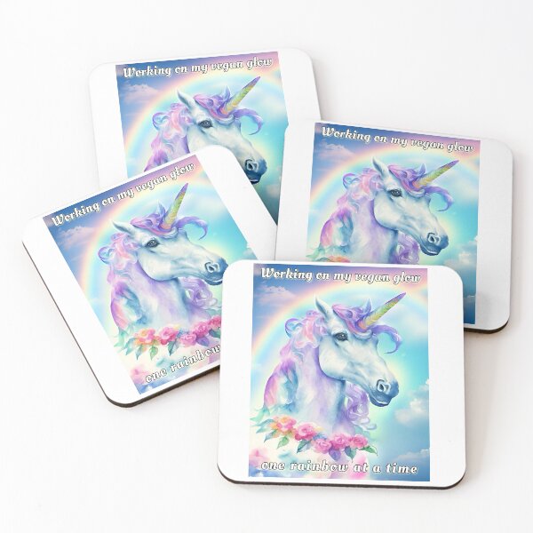 Item preview, Vegan unicorn designed and sold by AliciaSanson.