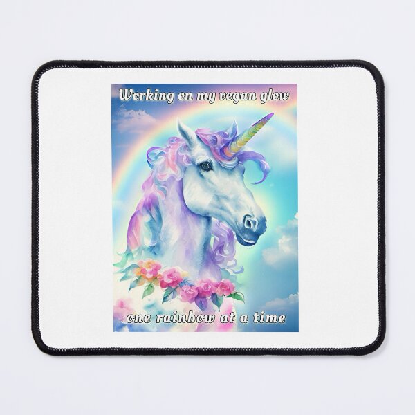 Item preview, Vegan unicorn designed and sold by AliciaSanson.