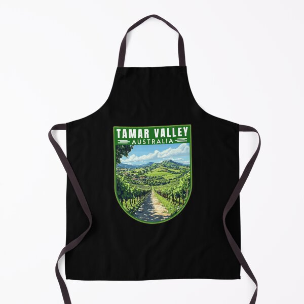 Item preview, Tamar Valley in Tasmania Australia Retro Travel Art Emblem designed and sold by MaateoDesign.