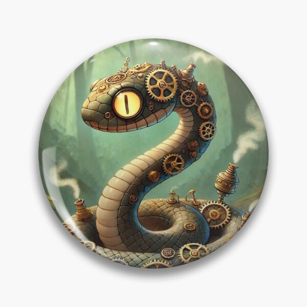 Item preview, Steampunk Western Blind Snake designed and sold by Sillytoe.