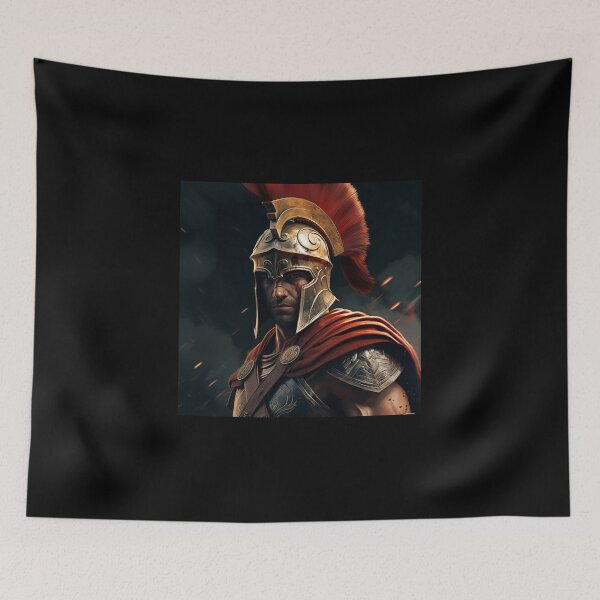 Item preview, Ancient greek warrior spartan designed and sold by SMARTKIT  DESIGNAGENCY.
