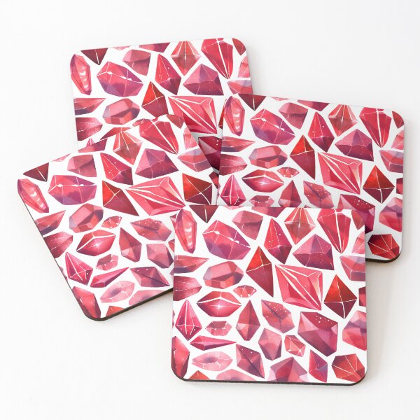 Item preview, Red crystals pattern designed and sold by Gioia-JJ.