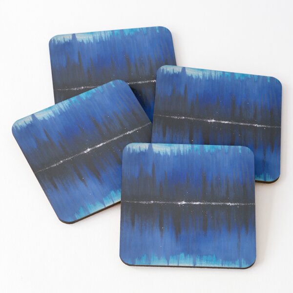 Item preview, Icy reflection on the lake painting designed and sold by BlankCanvasDVF.
