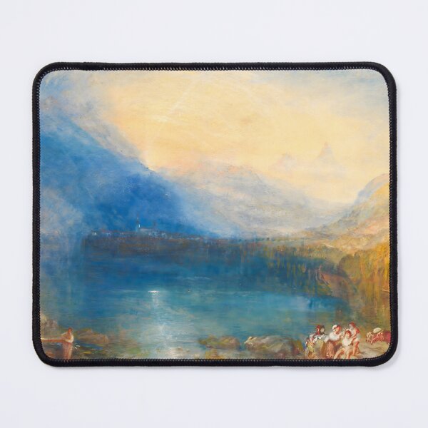 Item preview, The Lake of Zug – Romantic Landscape by J.M.W. Turner 1843 designed and sold by HistoryOnWalls.
