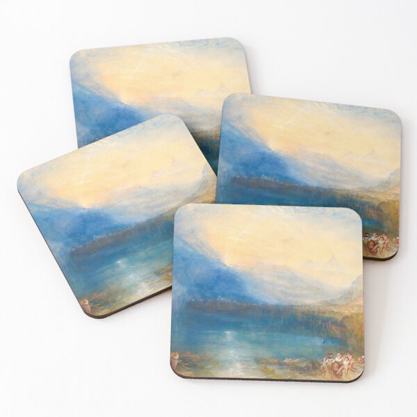 Item preview, The Lake of Zug – Romantic Landscape by J.M.W. Turner 1843 designed and sold by HistoryOnWalls.