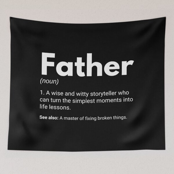 Item preview, Father Funny Definition designed and sold by CuteLovelyDesigns.