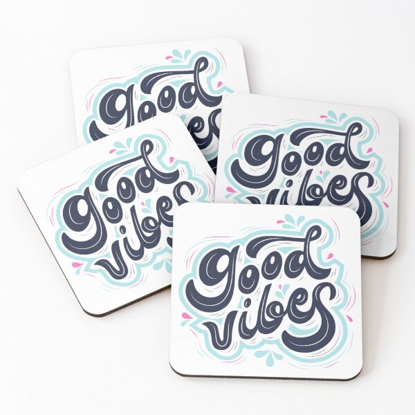Item preview, Good Vibes - Lettered Design designed and sold by DreamyDesigns17.