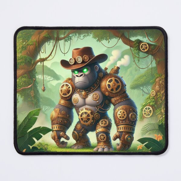 Item preview, Steampunk Western Gorilla designed and sold by Sillytoe.