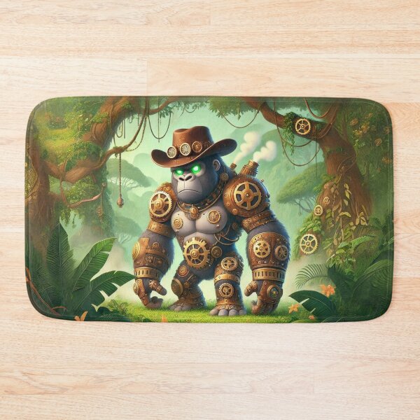 Item preview, Steampunk Western Gorilla designed and sold by Sillytoe.