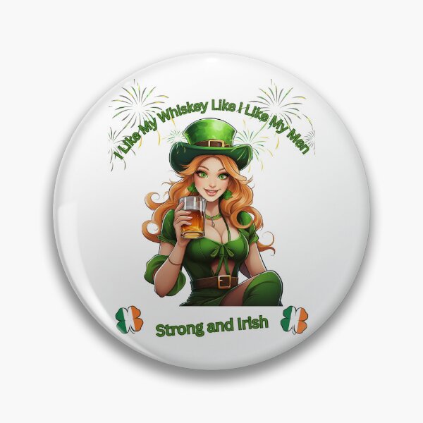Item preview, For Those Who Like Their Whiskey (and Men) Strong & Irish! ☘️? designed and sold by TheABUSHOP.
