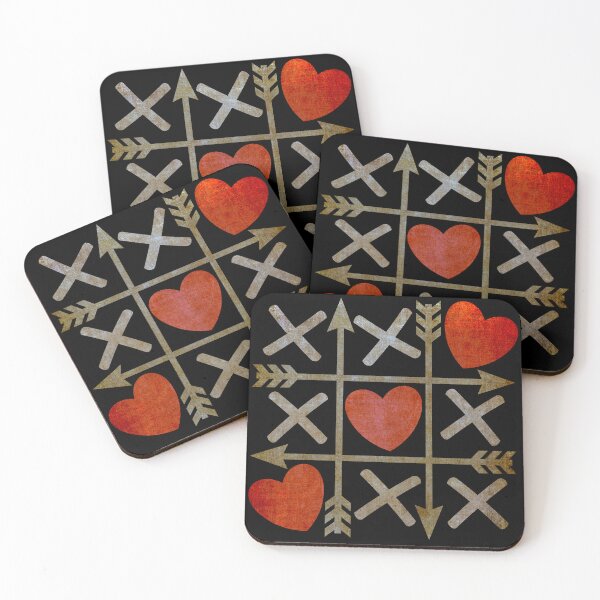 Item preview, Love Always Wins - Tic Tac Toe Valentine's Day designed and sold by Kabira77.