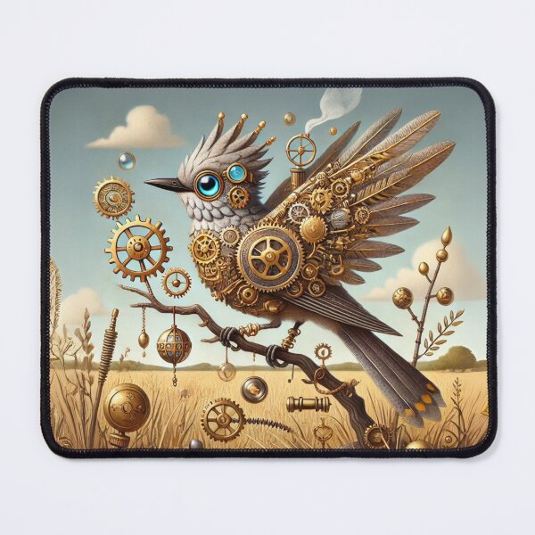 Item preview, Steampunk Western Kingbird designed and sold by Sillytoe.