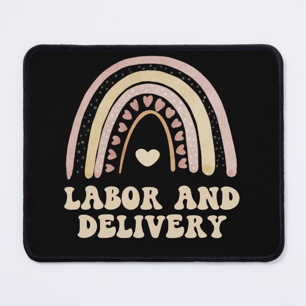 Item preview, Labor and delivery cute aesthetic rainbow designed and sold by Omochiroi.
