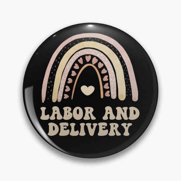 Item preview, Labor and delivery cute aesthetic rainbow  designed and sold by Omochiroi.