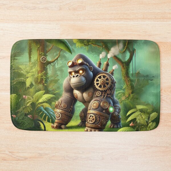 Item preview, Steampunk Western Lowland Gorilla designed and sold by Sillytoe.