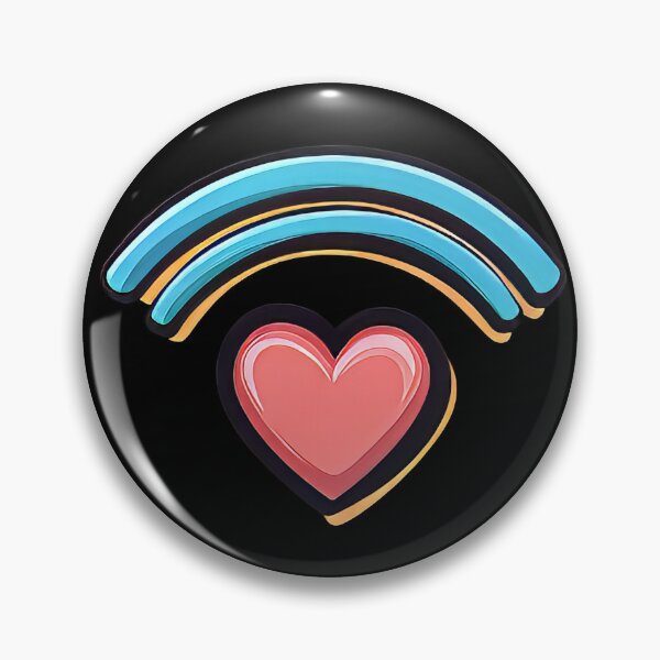 Item preview, Love Signal – Heart-Shaped Wireless Connection for Valentine’s Day designed and sold by EmiBarDesign.
