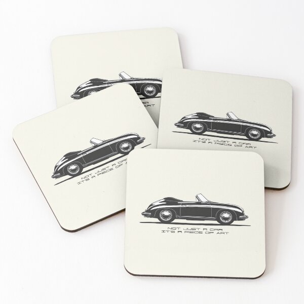 Item preview, Porsche 356 Not Just a Car, It's Piece of art illustration designed and sold by blackdogshop.