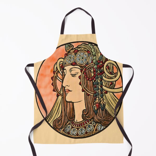 Item preview, Alfons Mucha - Byzantine Head (the Blonde) 1897 designed and sold by irynaartbyim.