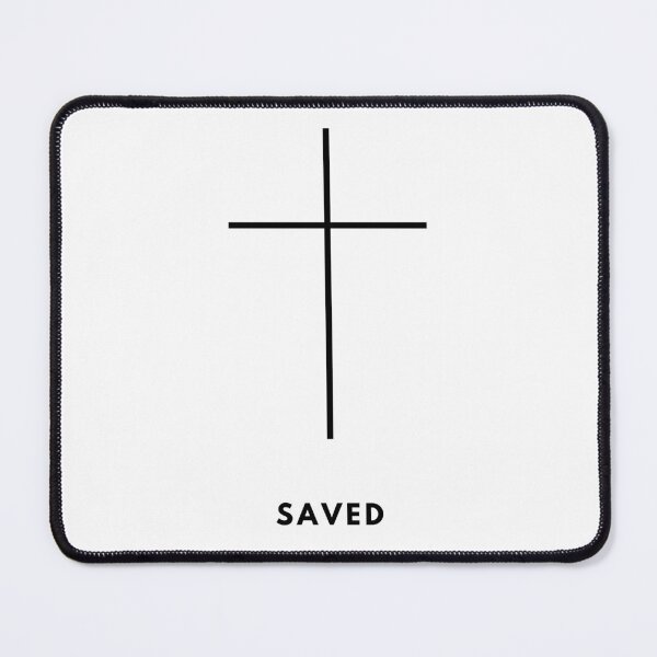 Item preview, "SAVED" Cross designed and sold by Ducky's.