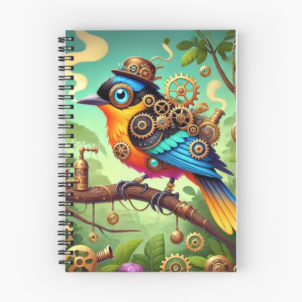 Item preview, Steampunk Western Tanager designed and sold by Sillytoe.