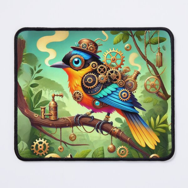 Item preview, Steampunk Western Tanager designed and sold by Sillytoe.