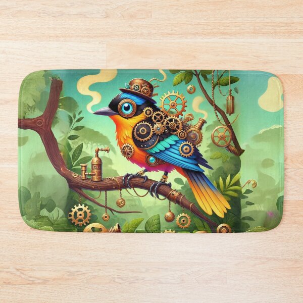 Item preview, Steampunk Western Tanager designed and sold by Sillytoe.