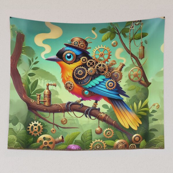 Item preview, Steampunk Western Tanager designed and sold by Sillytoe.