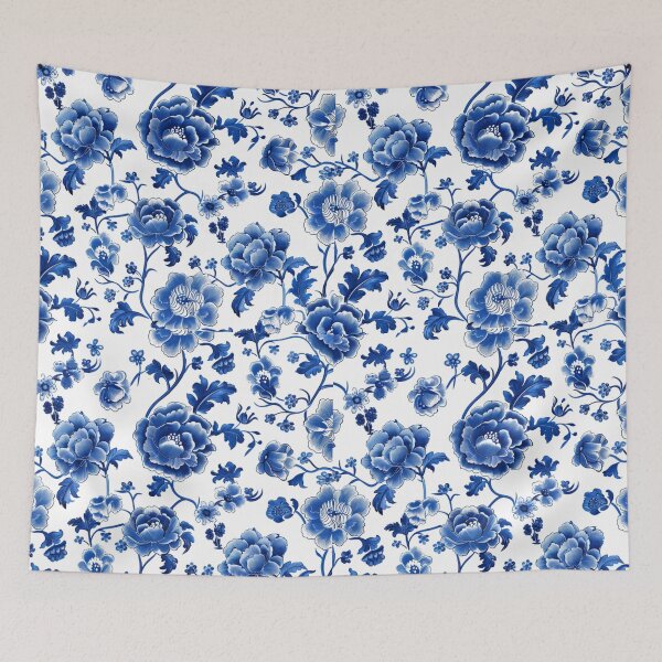 Item preview, Chinese Porcelain Pattern designed and sold by Myra365Art.