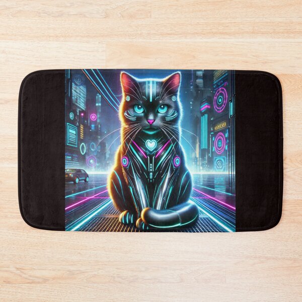 Item preview, Cat of the Future designed and sold by virusRojo.
