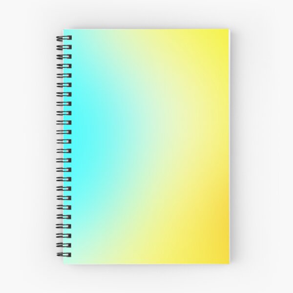 Artikelvorschau, Sommerhimmel: Türkis-Gelb-Farbverlauf-abstrakte Kunst entworfen und verkauft von Patternair.