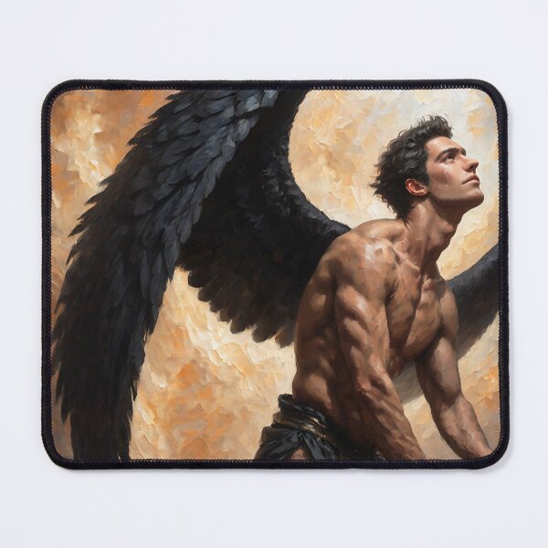 Item preview, "Fallen Grace" - Fallen Angel Painting designed and sold by bensalvati.