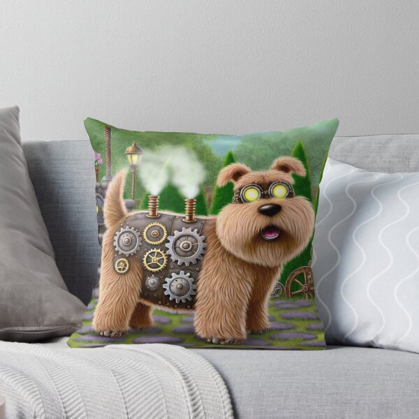 Item preview, Steampunk Wheaten Terrier designed and sold by Sillytoe.