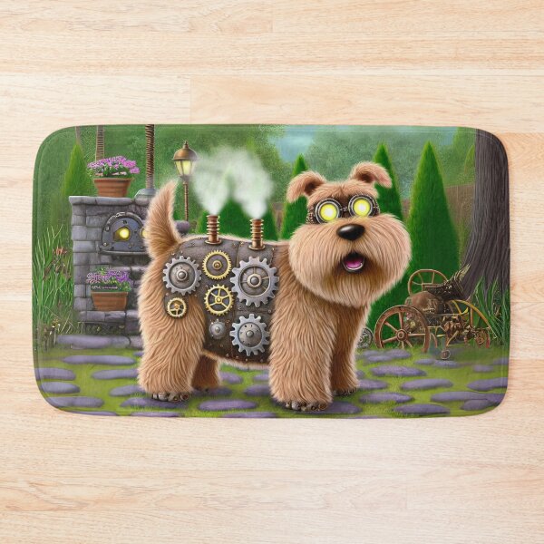 Item preview, Steampunk Wheaten Terrier designed and sold by Sillytoe.