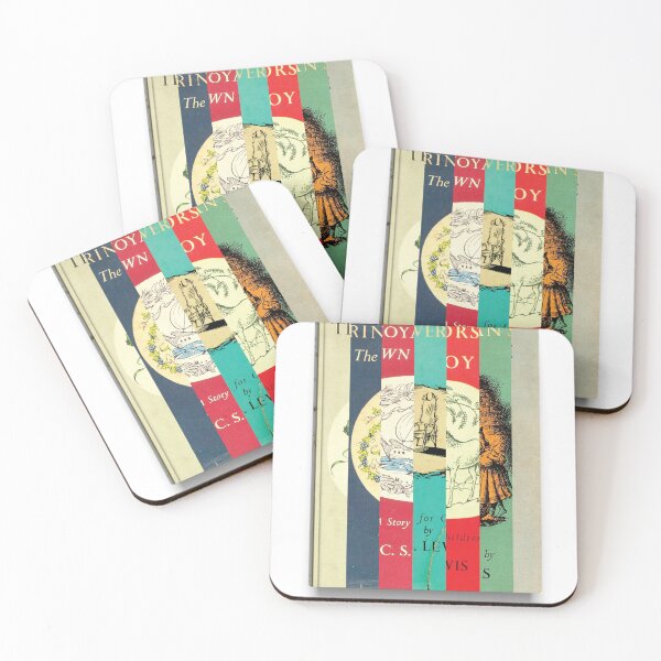 Item preview, C.S.Lewis - Abstract Book Cover Print - Literary Gift designed and sold by Mr Mustard Prints.