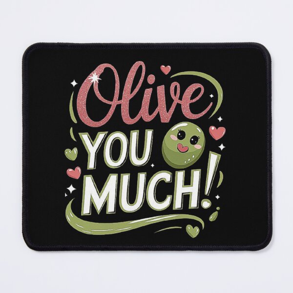 Item preview, Olive You Much - Cute Pun Design for Love and Humor designed and sold by love3617.