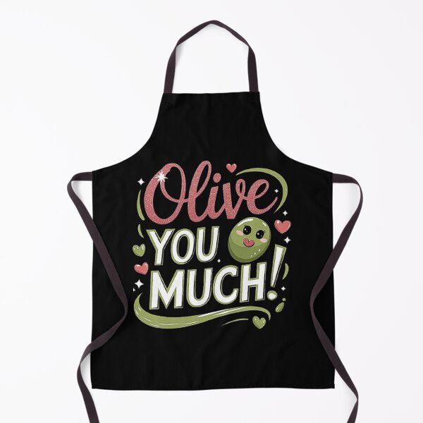 Item preview, Olive You Much - Cute Pun Design for Love and Humor designed and sold by love3617.